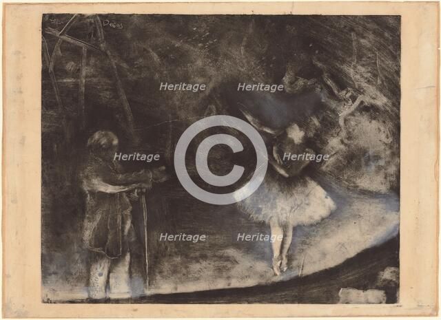 The Ballet Master, c. 1876. Creator: Edgar Degas.