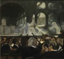 The Ballet Scene from Meyerbeer's Opera Robert Le Diable (Ballet of the Nuns), 1876
