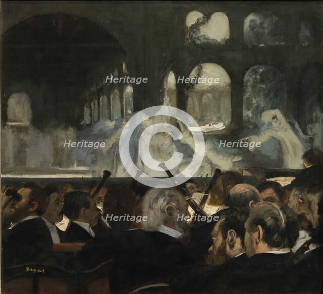 The Ballet Scene from Meyerbeer's Opera Robert Le Diable (Ballet of the Nuns), 1876.