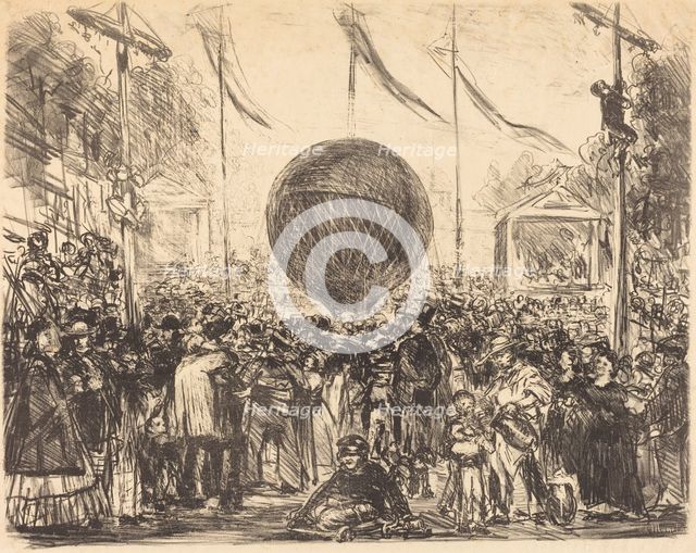 The Balloon, 1862. Creator: Edouard Manet.
