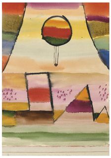 The Balloon in the Window, 1929. Creator: Klee, Paul (1879-1940)