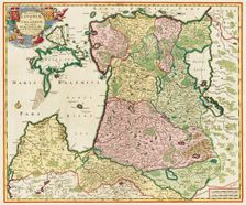 The Baltic Sea (From: Ducatuum Livoniae et Curlandiae Nova Tabula), 1705. Artist: Anonymous master