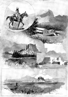 The Baluchistan Disturbance: views of the district of Khelat, 1898. Creators: Unknown, HC Seppings Wright