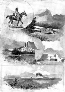 The Baluchistan Disturbance: views of the district of Khelat, 1898. Creators: Unknown, HC Seppings Wright