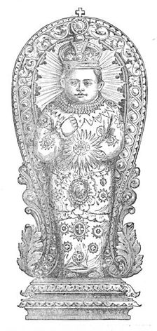 The Bambino of the Ara Coeli Church, Rome, 1871. Creator: Unknown