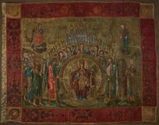 The banner of Shuyski conquered by Stanislaw Zolkiewski in Moscow in 1610, 1600s. Creator: Historic Object