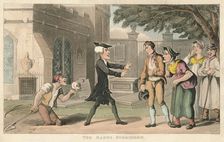 The Banns Forbidden 1820. Artist: Thomas Rowlandson