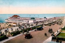 The bandstand and promenade, Worthing, West Sussex, early 20th century