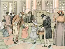 The Bank, 1899. Creator: Francis Donkin Bedford