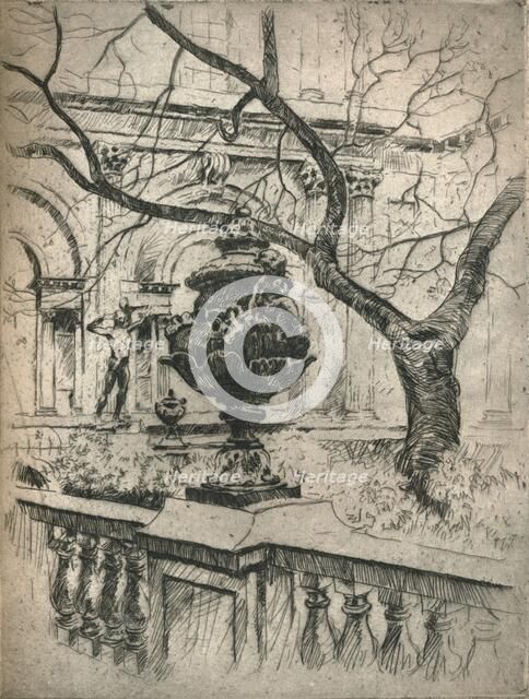 'The Bank of England', 1925. Artist: Nicolai Hammer.