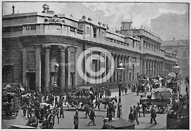 'The Bank of England', c1896. Artist: Frith & Co.