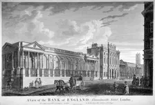 The Bank of England, City of London, 1797. Artist: Anon