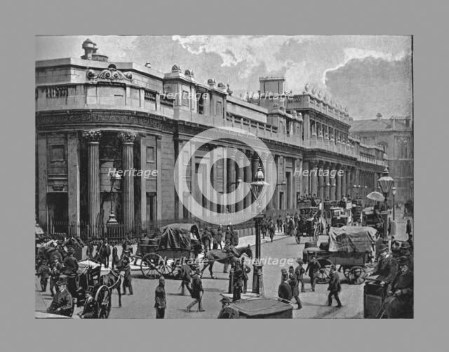 The Bank of England, London, c1900. Artist: Frith & Co.