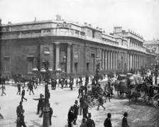 The Bank of England, London, late 19th century.Artist: John L Stoddard