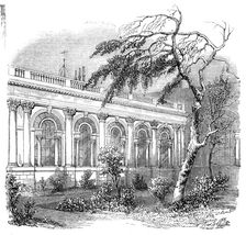 The Bank of England Parlour from the garden, 1844. Creator: Unknown