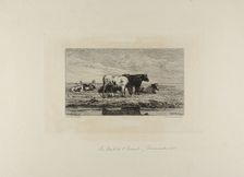The Bank of Escaut, 1841. Creator: Carel Nicolaas Storm