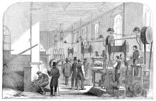The Bank-Note Printing-Room, at the Bank of England, 1854. Creator: Unknown