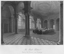 The Bank Parlour. Court of the Governor and Company c1841. Artist: Henry Melville