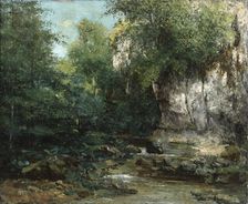 The Banks of a Stream, 1873. Artist: Gustave Courbet