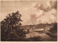 The Banks of a River, (c1649), c1880s. Creator: William Brassey Hole
