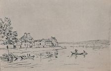 The Banks of Loing c.1880s, (1946). Artist: Alfred Sisley