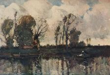 The Banks of the Loir c1900. Artist: William Alfred Gibson
