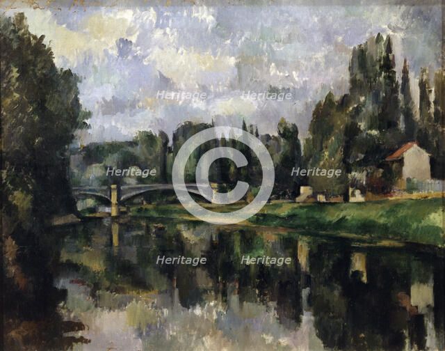 'The Banks of the Marne', 1888-1895. Artist: Paul Cezanne