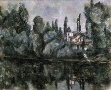 The Banks of the Marne (Villa on the Bank of a River) 1888. Artist: Paul Cezanne