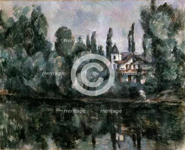 The Banks of the Marne (Villa on the Bank of a River)', 1888. Artist: Paul Cezanne