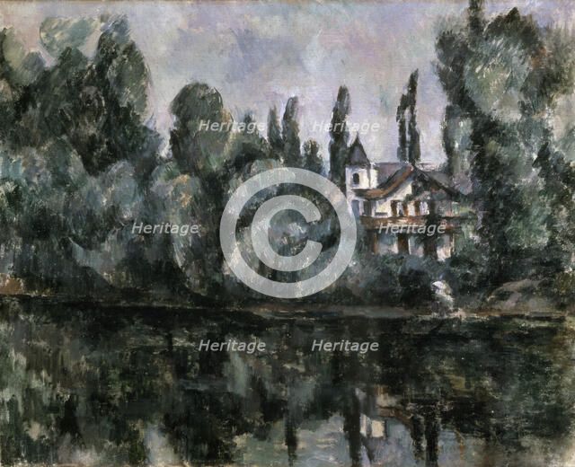 The Banks of the Marne (Villa on the Bank of a River)', 1888. Artist: Paul Cezanne