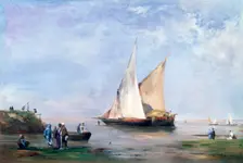 The Banks of the Nile 1874. Artist: Eugene Fromentin