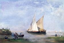 The Banks of the Nile 1874. Artist: Eugene Fromentin