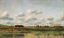 The Banks of the Oise 1859. Artist: Charles François Daubigny