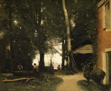 The Banks of the Seine at Conflans, ca. 1865-70. Creator: Jean-Baptiste-Camille Corot