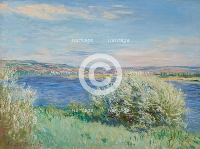 The banks of the Seine near Vétheuil, 1881. Creator: Monet, Claude (1840-1926).