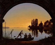 The Banks of the Spree near Stralau, 1817