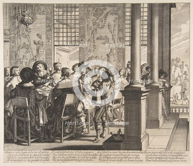 The Banquet for the Return of the Prodigal Son, ca. 1636. Creator: Unknown.
