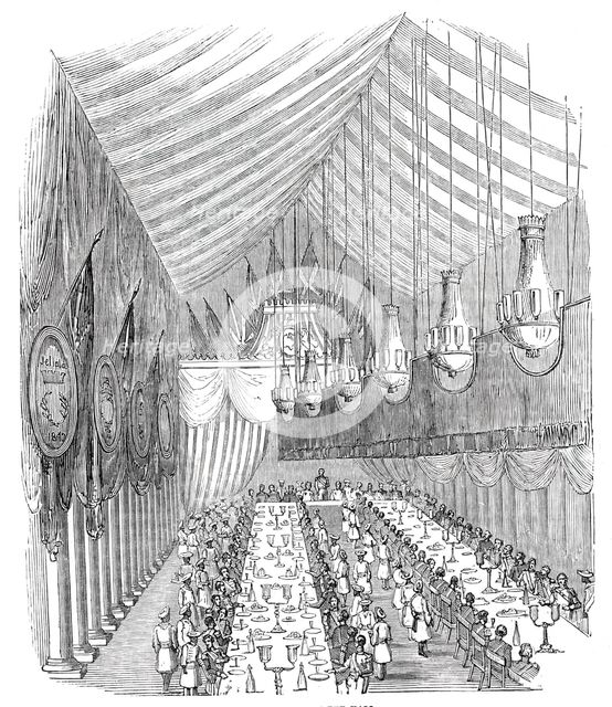 The Banquet in the Hall, 1844. Creator: Unknown.