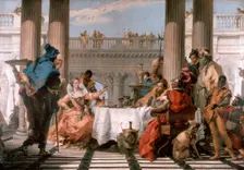 The Banquet of Cleopatra 1743-1744. Creator: Giovanni Battista Tiepolo