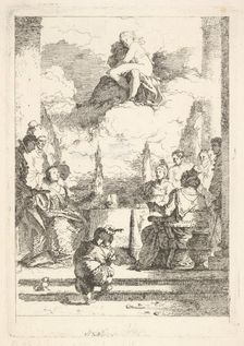 The Banquet of Anthony and Cleopatra, ca. 1764. Creator: Jean-Honore Fragonard