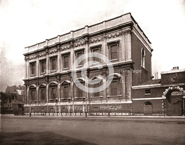 The Banqueting House, Whitehall, London, 1894. Creator: Unknown.