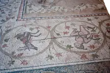 The Basilica of Aghios Dimitrios, Nikopolis, Greece. Creator: Samuel Magal