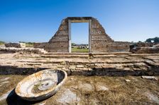 The Basilica of Alkyson, Nikopolis, Greece. Creator: Samuel Magal