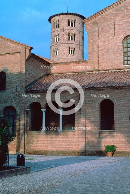 The Basilica of Sant' Apollinare in Classe, 6th century. Artist: Unknown