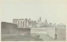 The Basilica of Santa Maria Maggiore in Rome, c.1809-c.1812. Creator: Josephus Augustus Knip