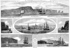 The Basin of Minas - Progress of the Prince of Wales in British North America..., 1860. Creator: Unknown