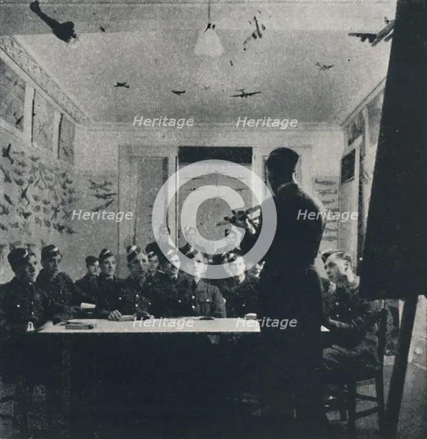 'The basis of training: aircraft identification', 1941. Artist: Cecil Beaton.