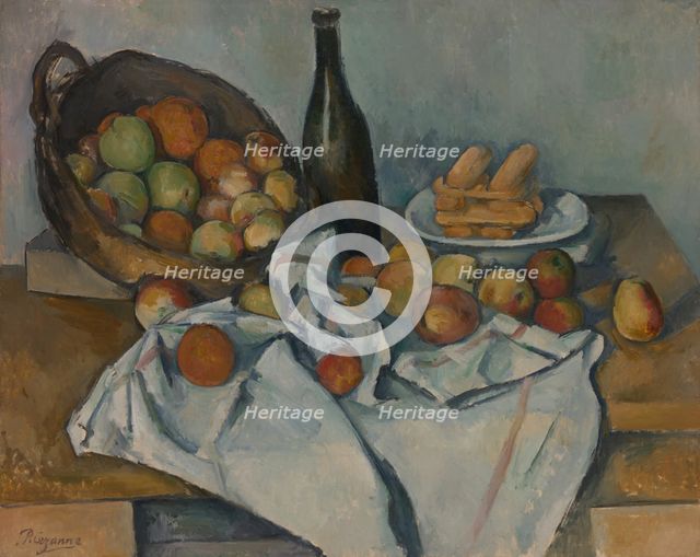 The Basket of Apples, c. 1893. Creator: Paul Cezanne.
