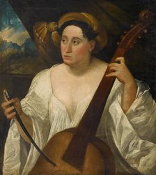 The Bass Viol Player, 16th century. Creator: Anonymous ()