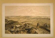 The Bastion du Mat, Sevastopol, 1855. Artist: Simpson, William (1832-1898)